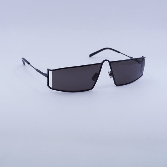 ?️ New Saint Laurent SL606 001 Sunglasses - Black Frame, Black Lenses main image 7